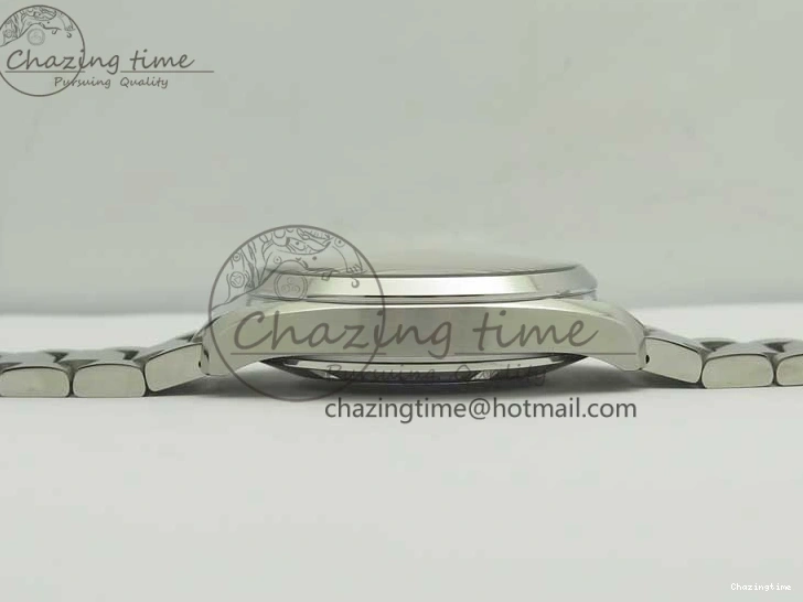 0421 FlexibleFit Aqua Terra 150M SS VSF 1:1 Best Edition Black Wave Textured Dial RG Hand on SS Bracelet A8500 Super Clone 8032